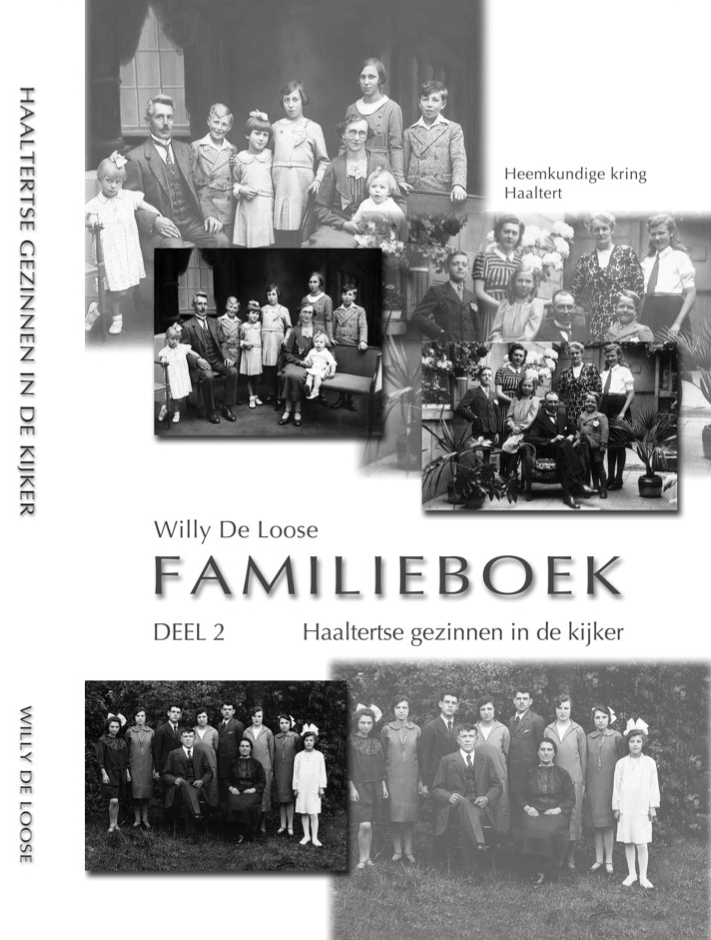 Kaft: Familieboek 150 Haaltertse gezinnen in de kijker