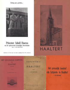 Publicaties Priester J. De Brouwer